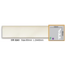 Декоративный молдинг из полиуретана CR 3243 (2.44м)*